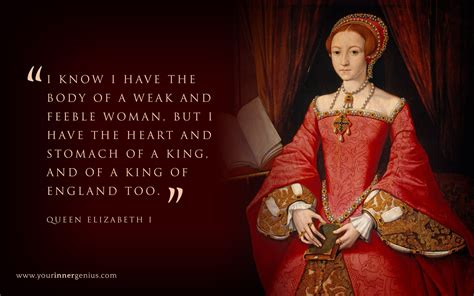 queen elizabeth quotes from tudor